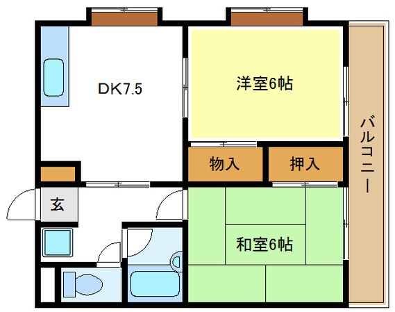 南行徳駅 徒歩12分 3階の物件間取画像